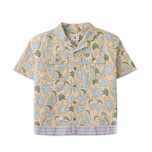 Рубашка с коротким рукавом Джинджерснэпс (Gingersnaps) "Мо", банановые пальмы